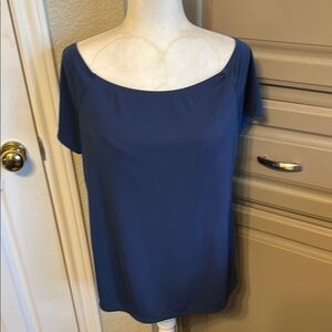 TravelSmith Women's Navy Blouse